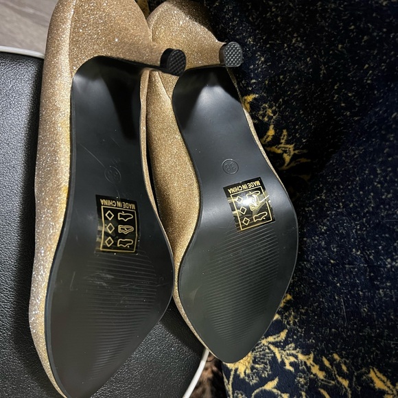 Codia gold sparkle heel - Picture 5 of 6